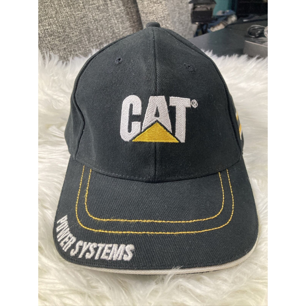 CAT Hat Power Systems TOROMONT Caterpillar Cap Logo Baseball Adjustable Cotton